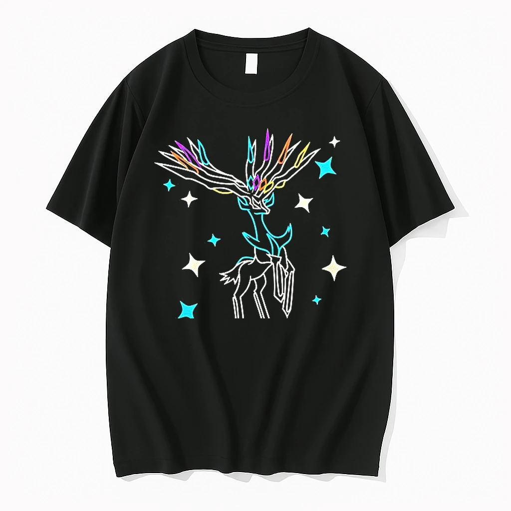 Pokemon Number 716 Xerneas Team Shiny Woman Shirts