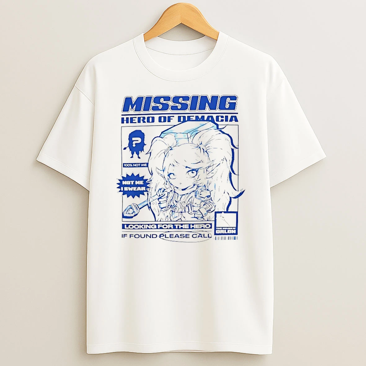 Poppy Missing Hero Of Demacia Shirts