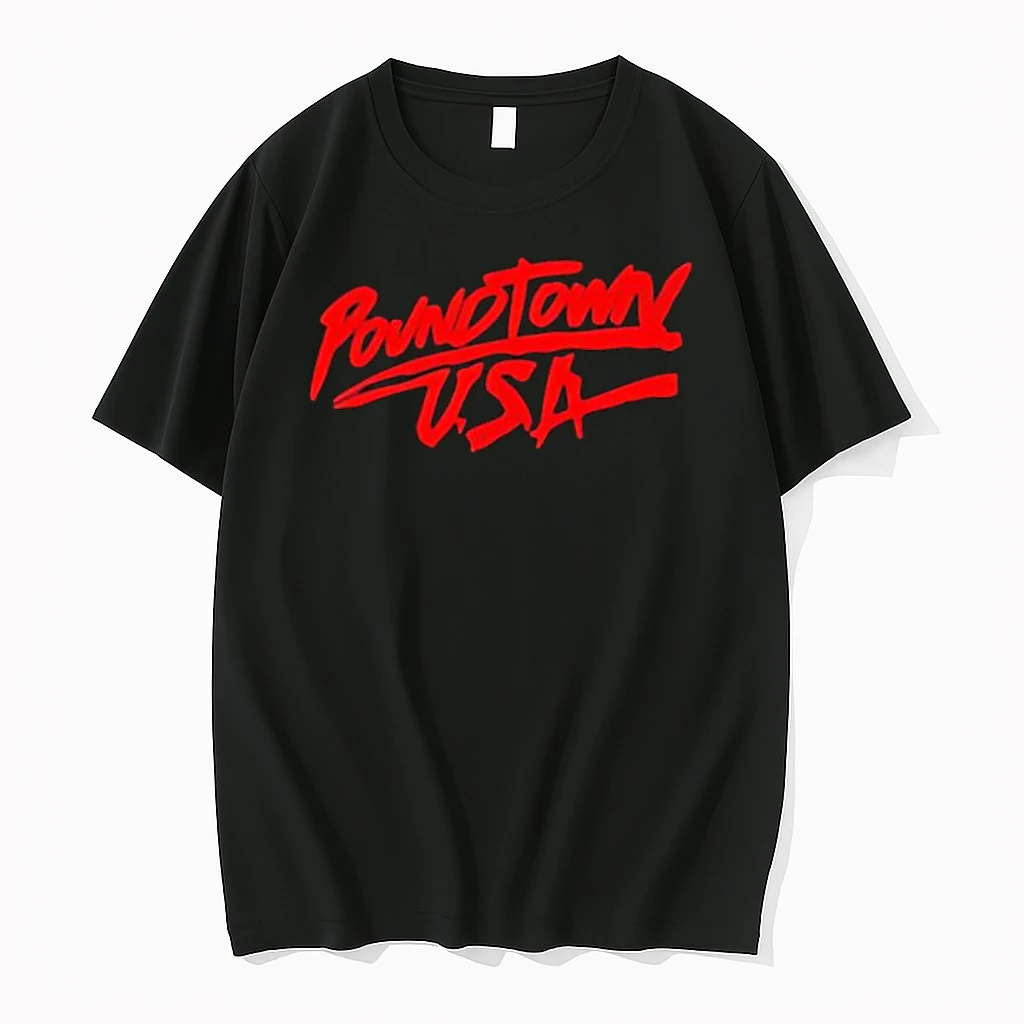 Poundtown Usa Graphic Design Streetwear Style Shirts