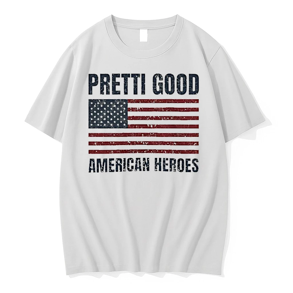 Pretti Good American Heroes Anti Ice Shirts