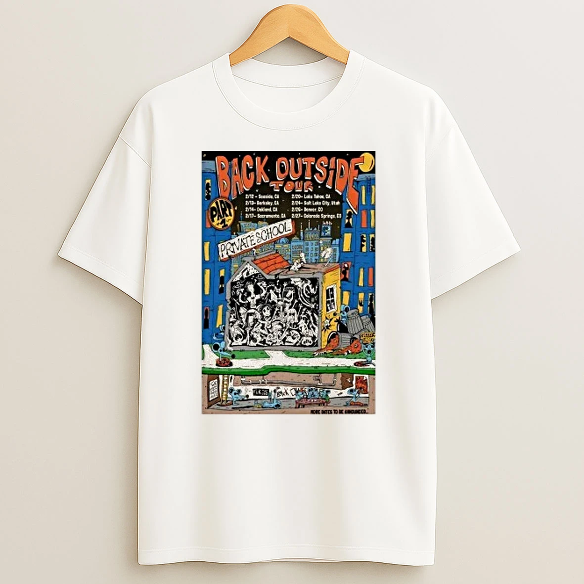 Private School Back Tour Outside 2026 Shirts