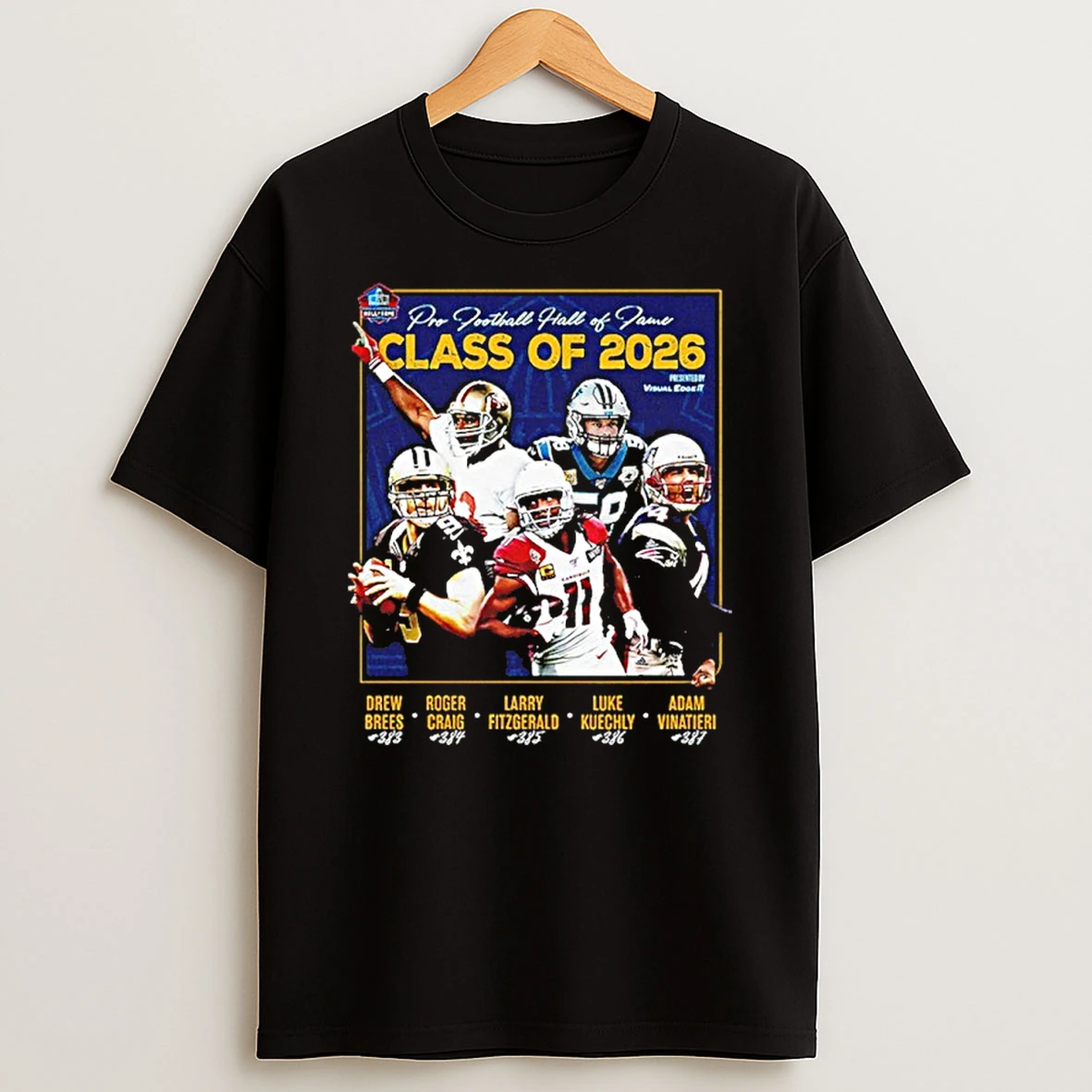 Pro Football Hall Of Fame Class Of 2026 Signature Shirts