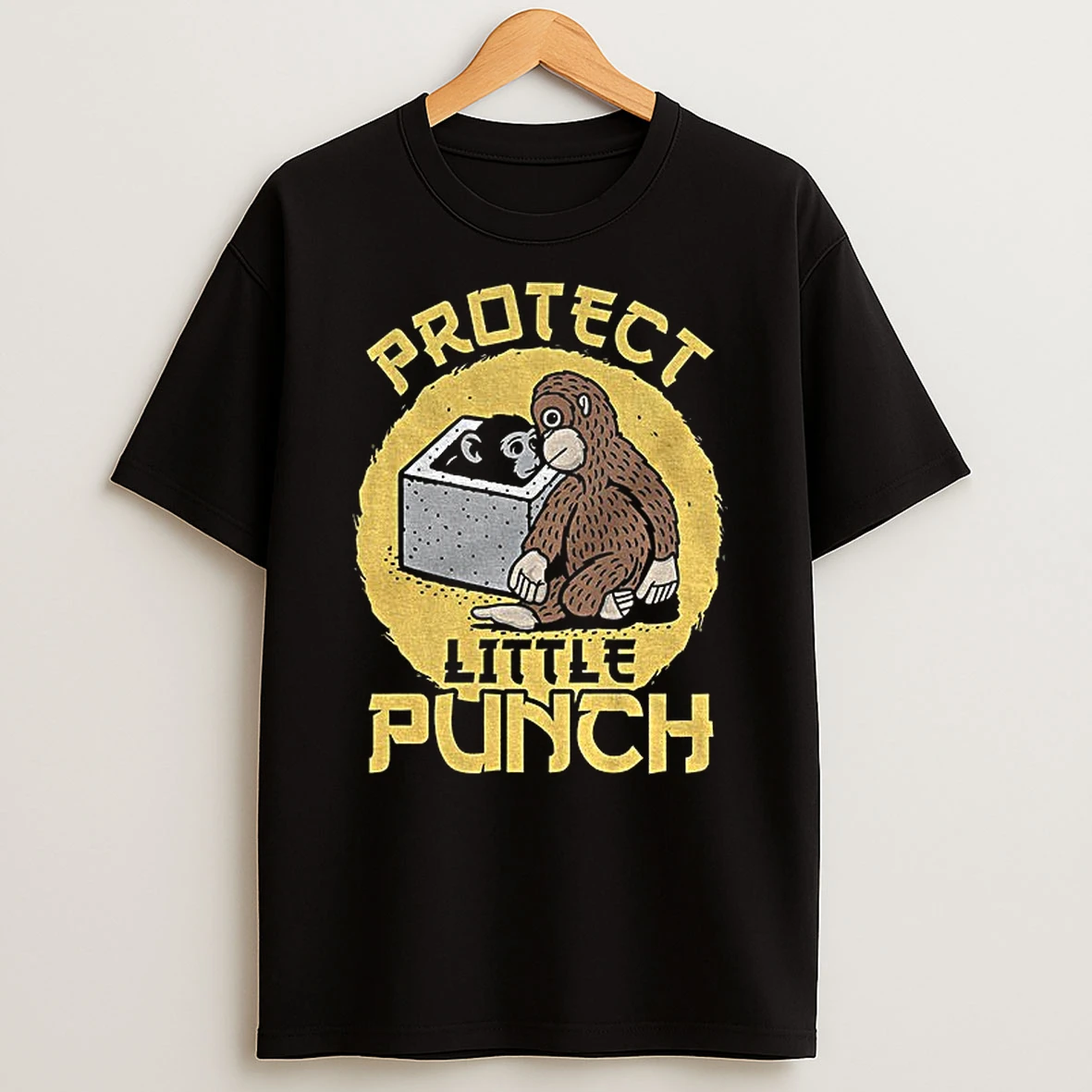 Punch Monkey Protect Little Punch Shirts