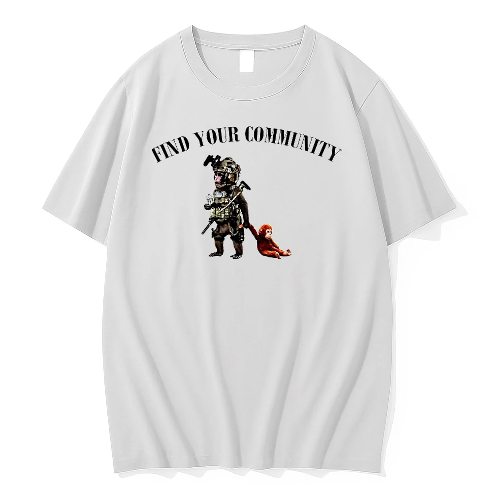 Punch The Monkey Find Your Community Shirts