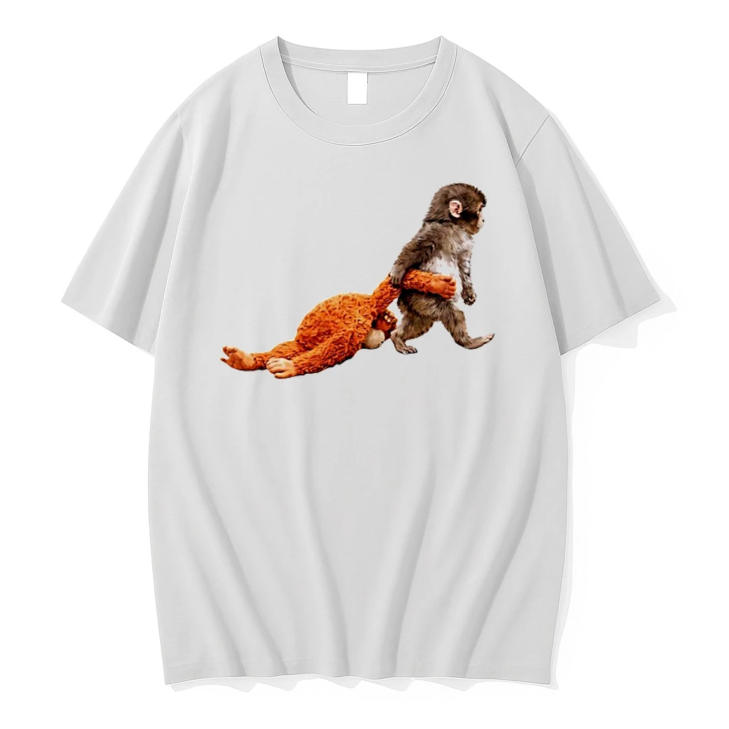 Punch Baby Monkey Plush Toy Monkey Shirts