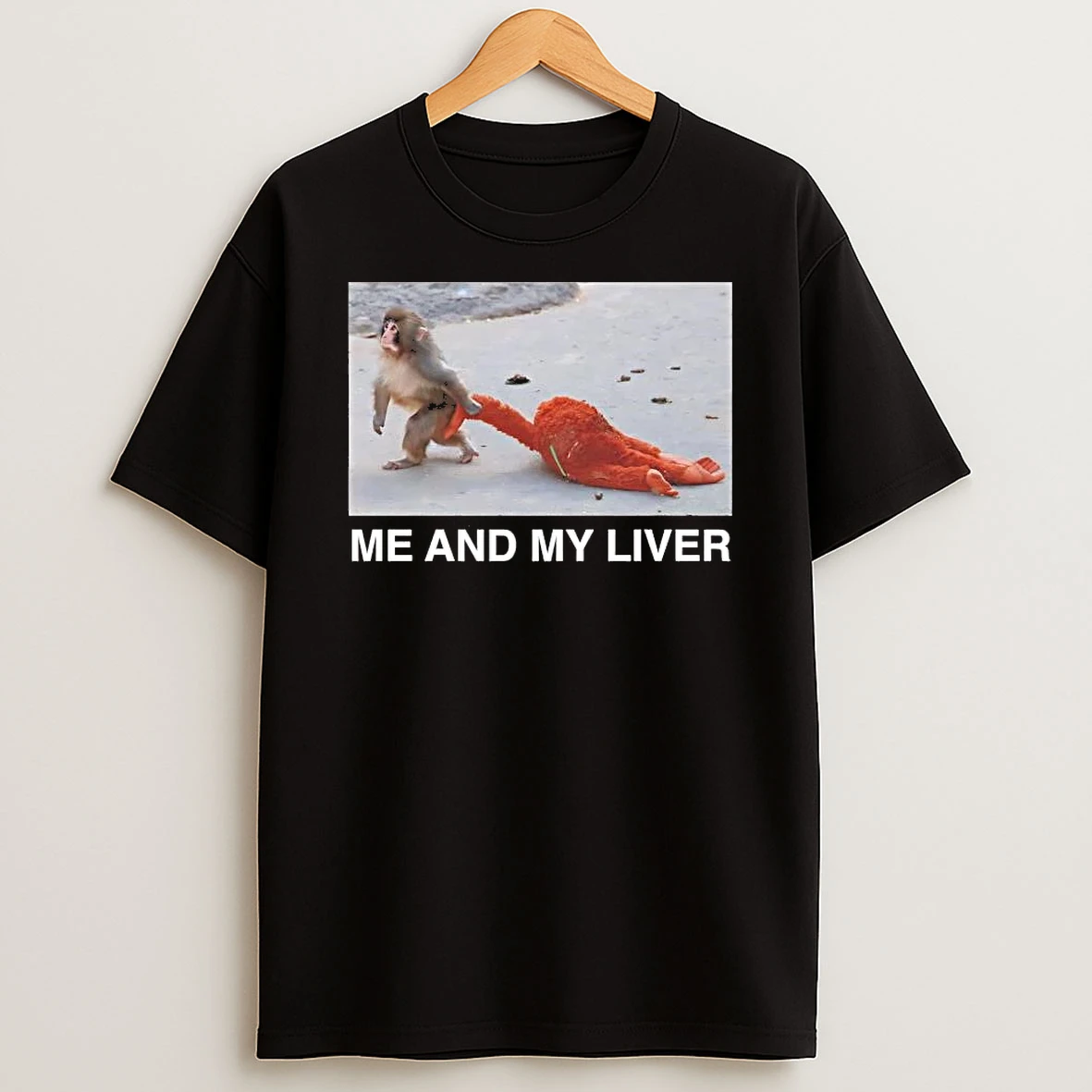 Punch Kun Monkey Me And My Liver Shirts