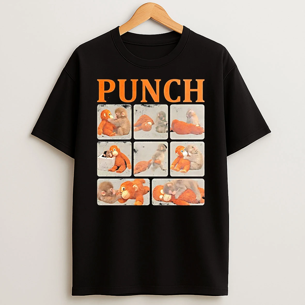 Punch Monkey Meme Shirts