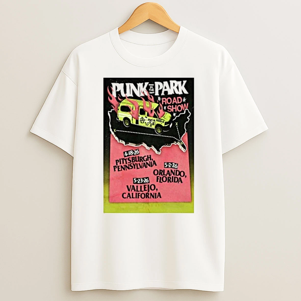 Punk In The Park April 18 2026 Pittsburgh Pa Shirts