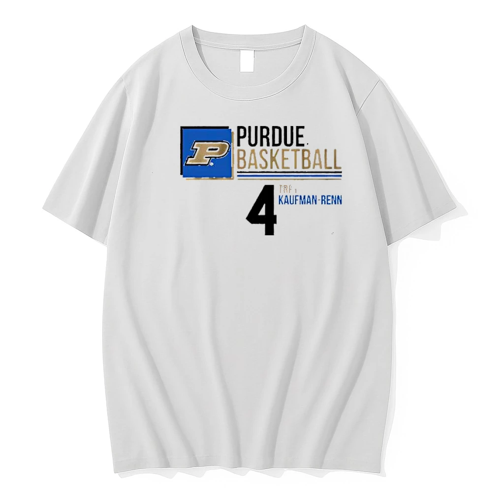 Purdue Basketball 4 Trey Kaufman Renn Shirts