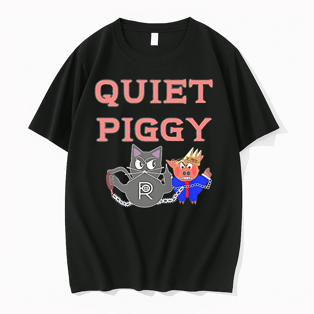 Quiet Piggy Dark Style Shirts