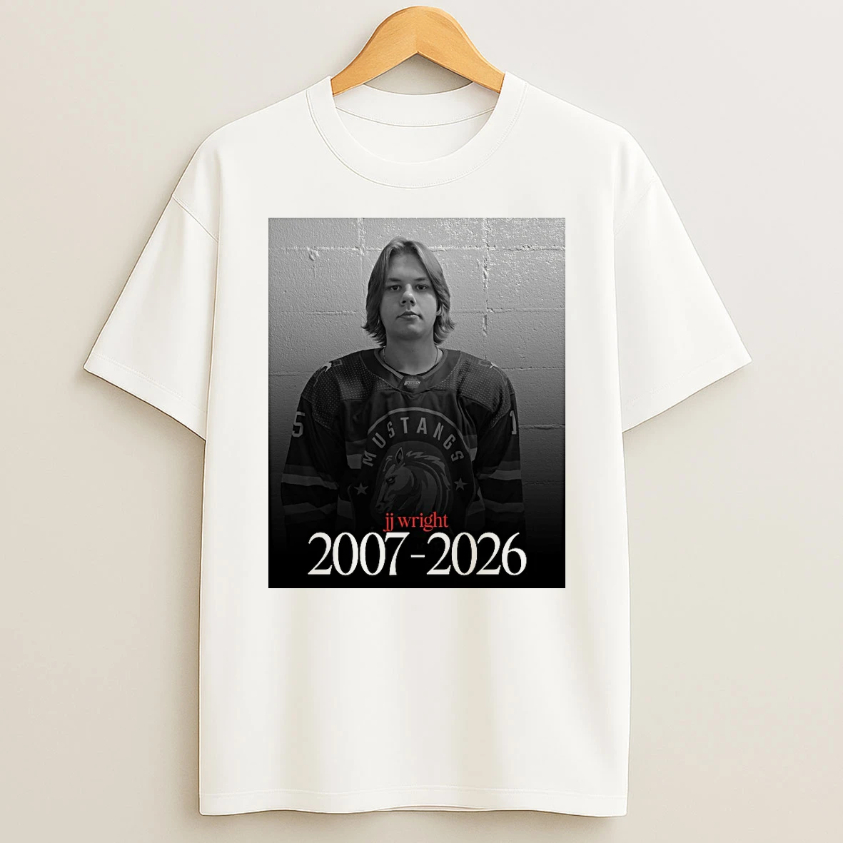 Rip Jj Wright 2007 2026 Southern Alberta Mustangs Shirts
