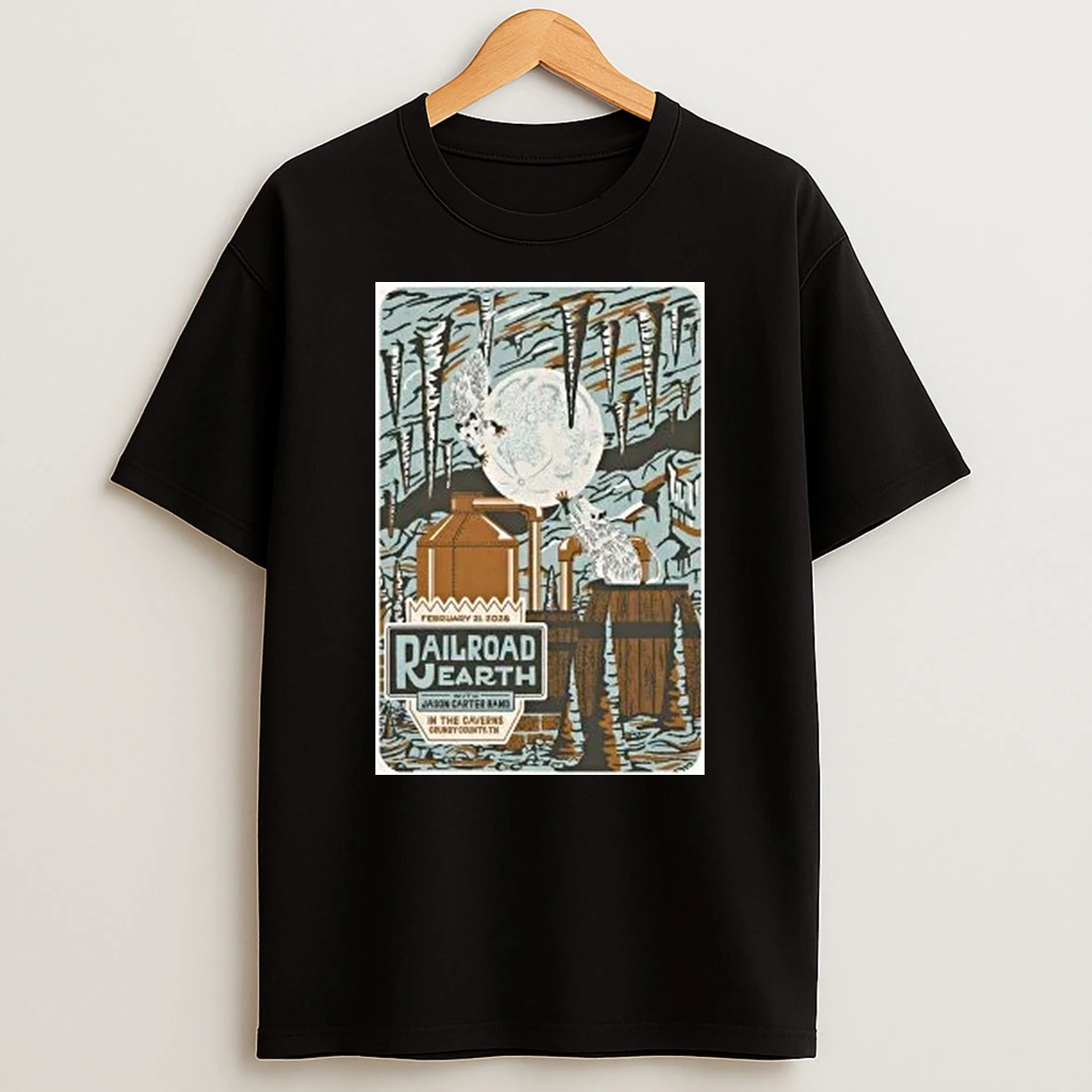 Railroad Earth Grundy County Tn Feb 21 2026 Shirts