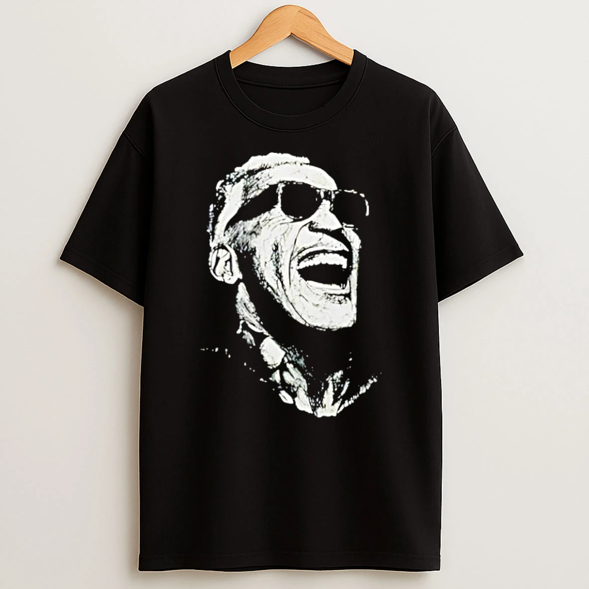 Ray Charles Soul Music Legend Black And White Shirts