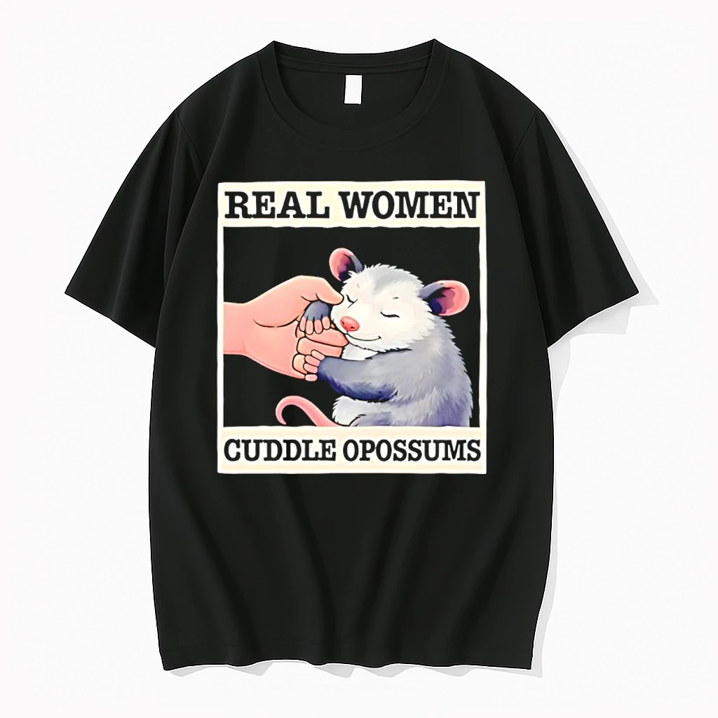 Real Women Cuddle Opossums Shirts