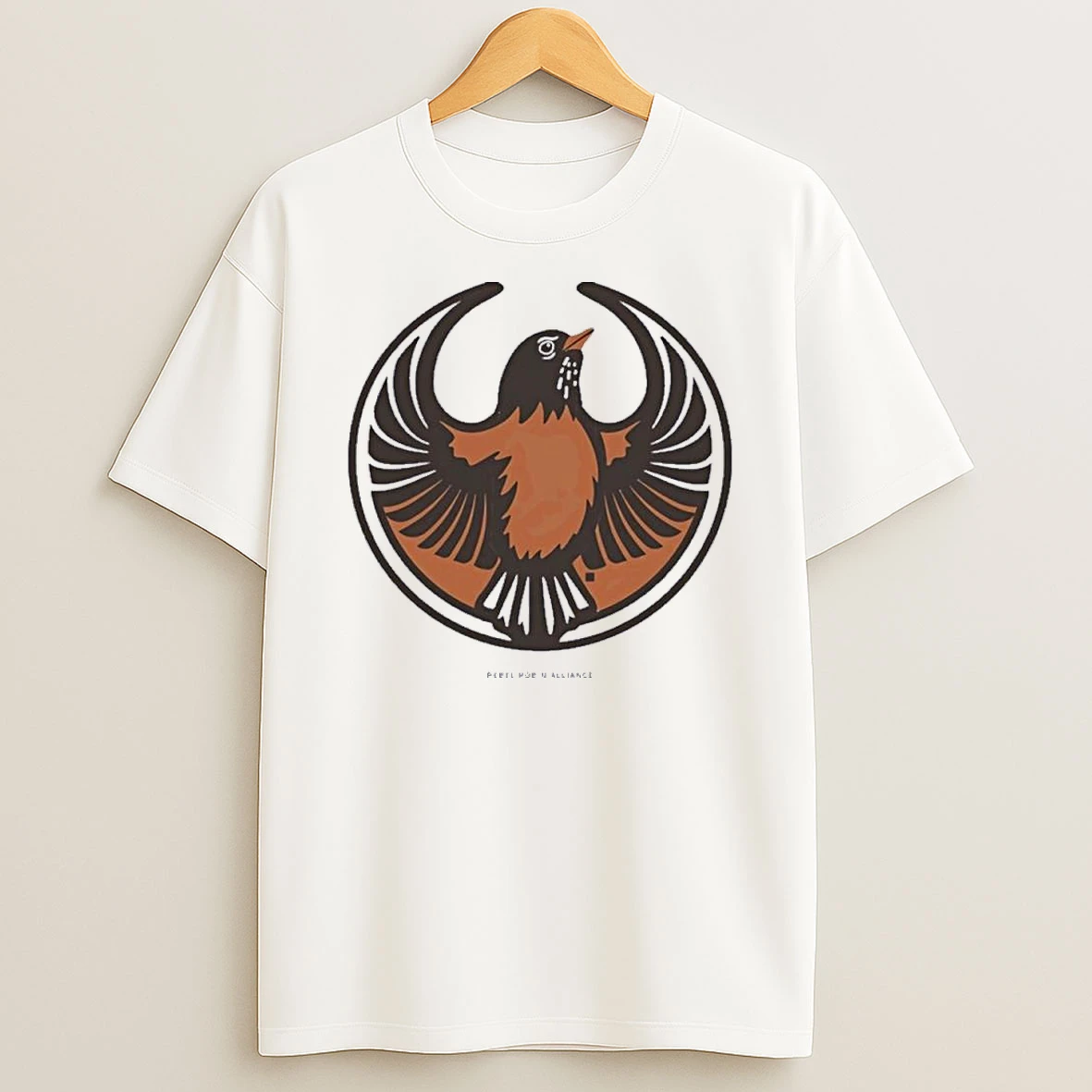 Rebel American Robin Alliance Logo Shirts