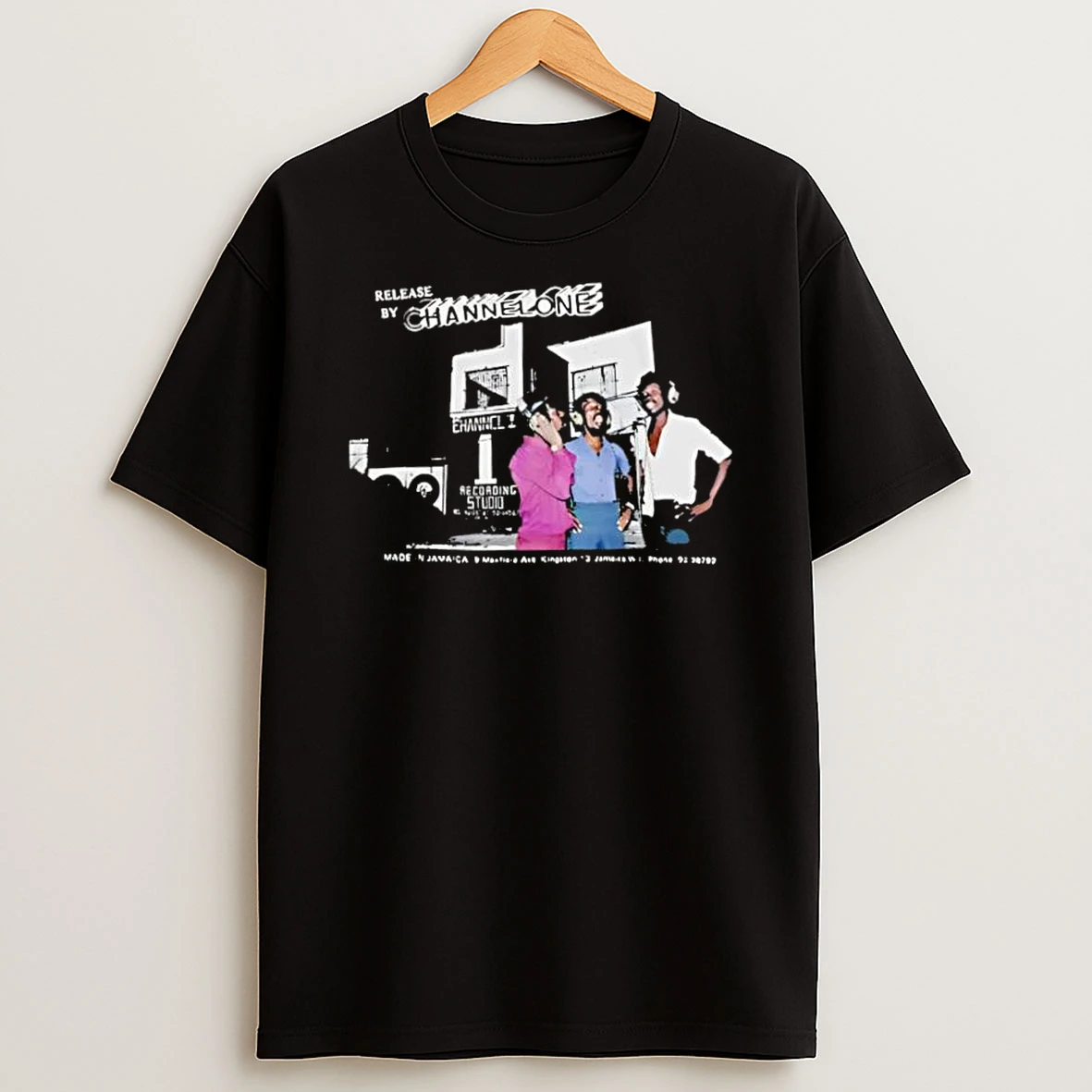 Release By Channel One Recording Studio Jamaica Group Photo Shirts