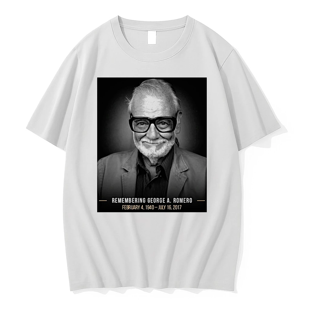 Remembering George A Romero February 4 1940 July 16 2017 Shirts