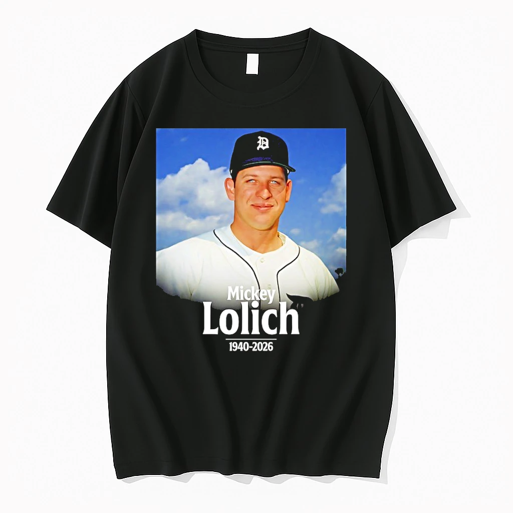 Rest In Peace Detroit Tigers Mickey Lolich 1940 2026 Shirts