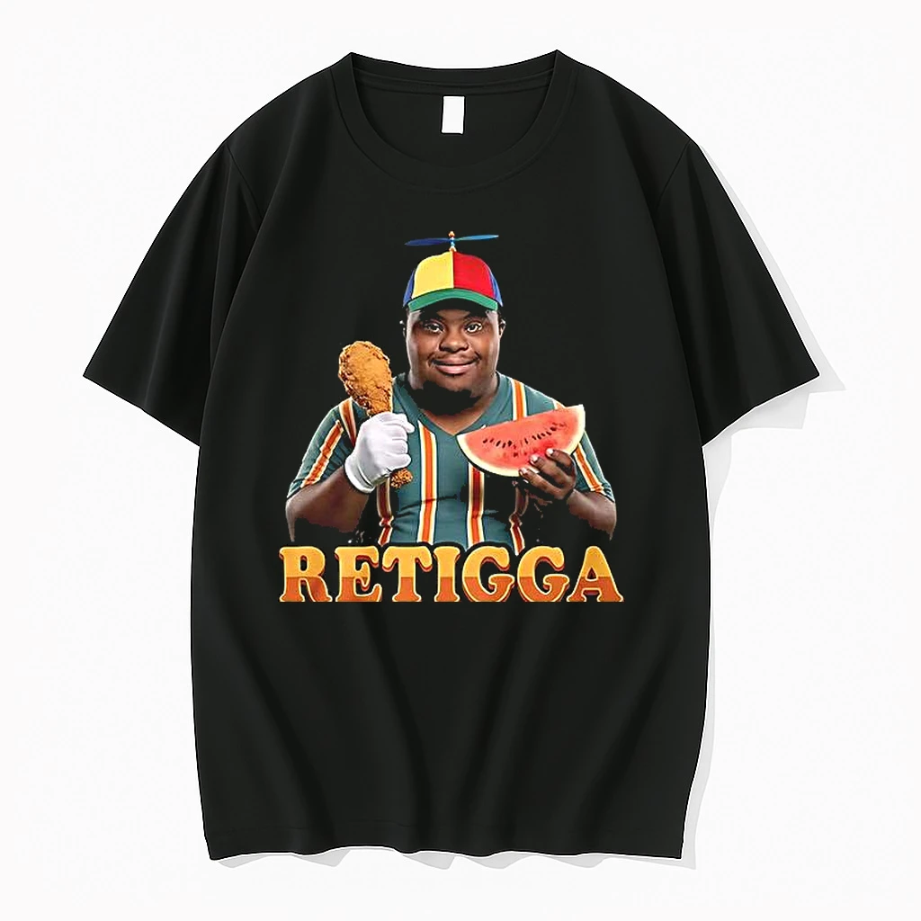 Retigga Fried Chicken And Watermelon Meme Woman Shirts