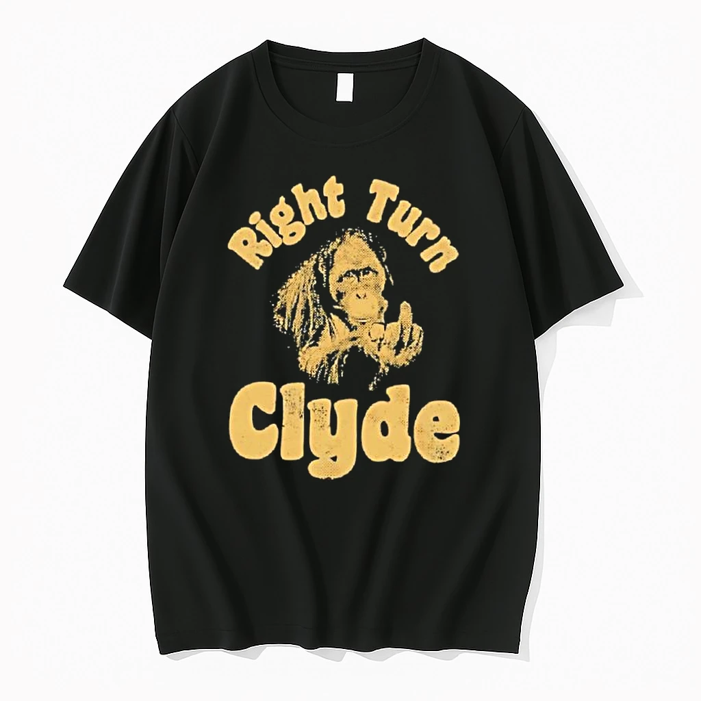 Right Turn Clyde Every Which Way But Loose Orangutan Shirts