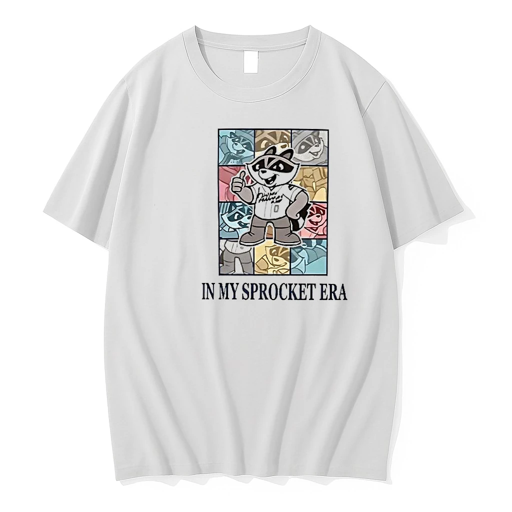 Rocket City Trash Pandas Baseball Sprocket In My Trash Pandas Era Night 2026 Woman Shirts