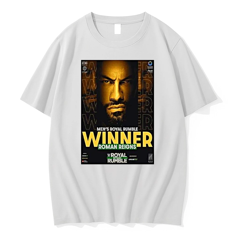 Roman Reigns Wwe Mens Royal Rumble Winner Royal Rumble Riyadh 2026 Shirts