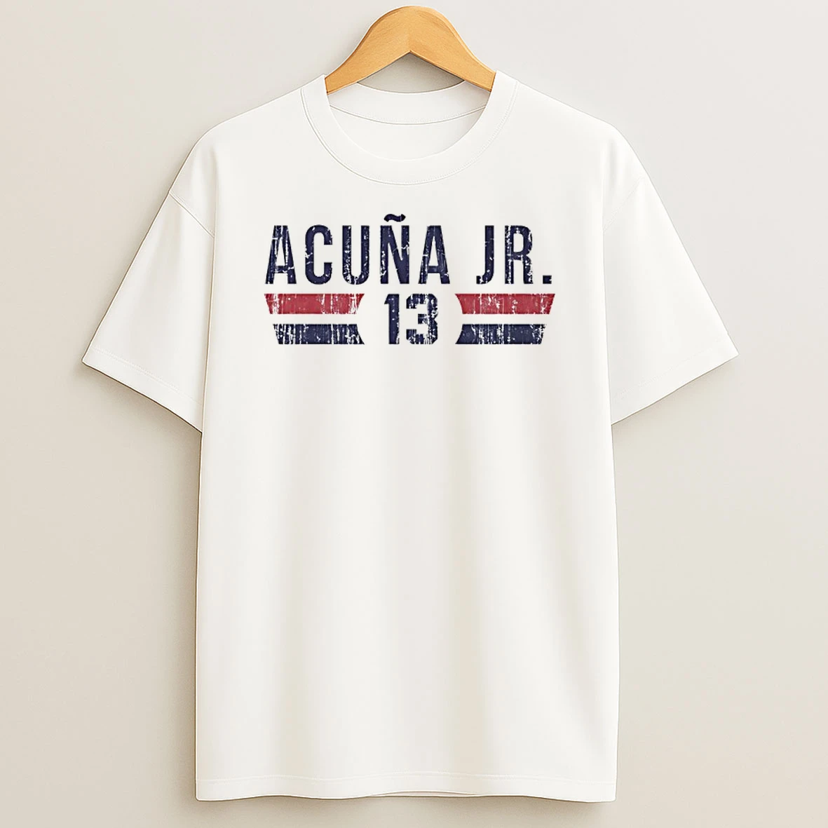 Ronald Acuna Jr 13 Atlanta Braves Player Name And Number Shirts