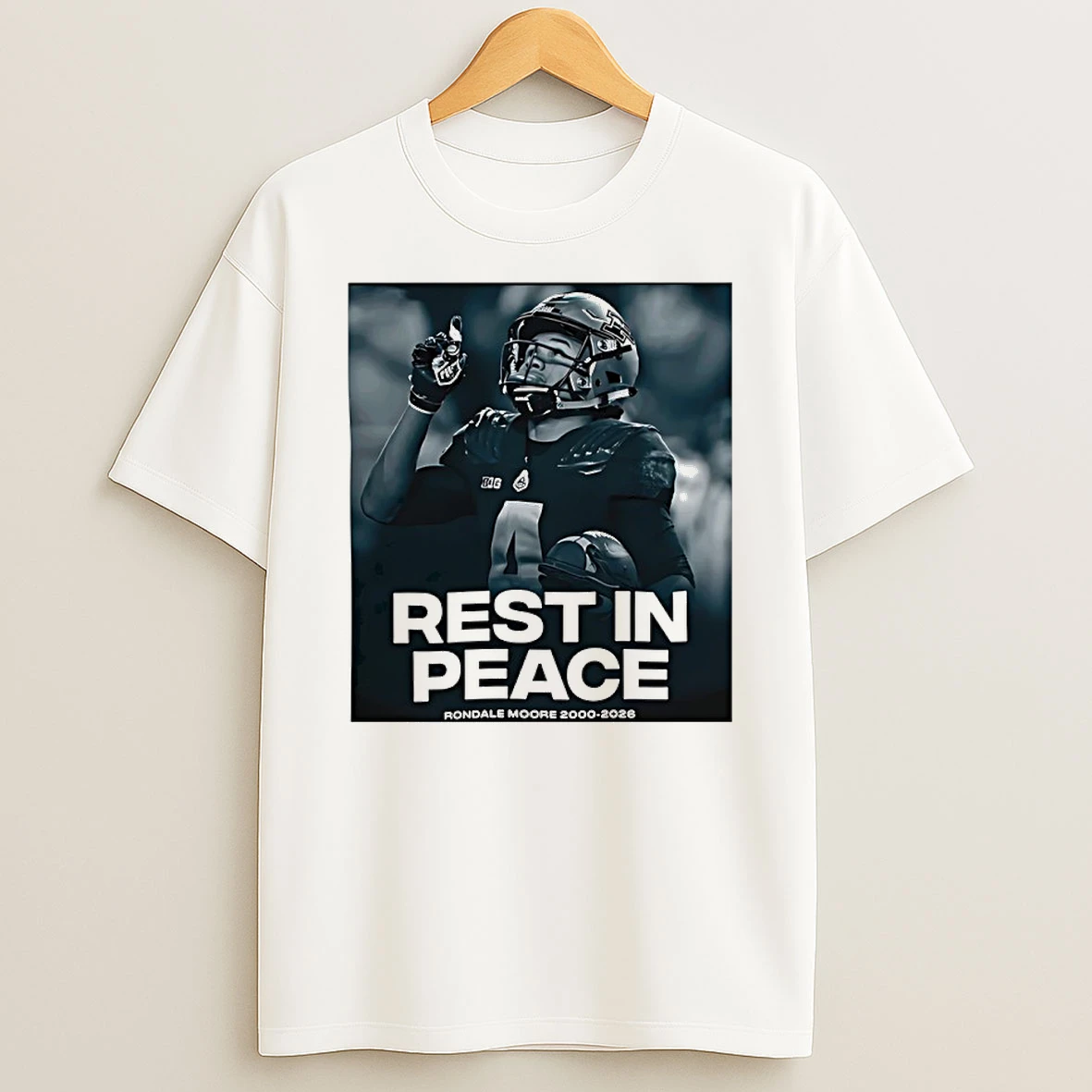 Rondale Moore Rest In Peace 2000 2026 Picture Shirts