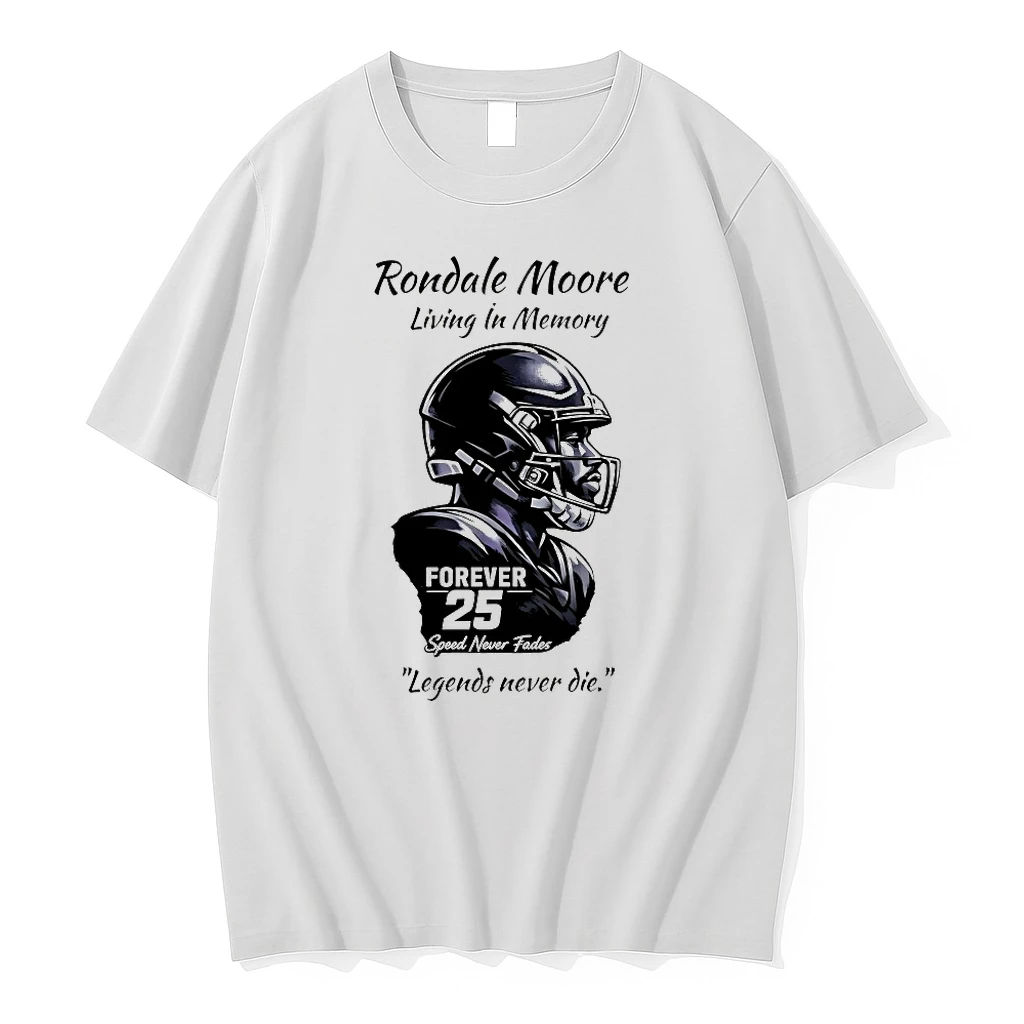Rondale Moore Living In Memory Forever 25 Speed Never Fades Legends Never Die Shirts