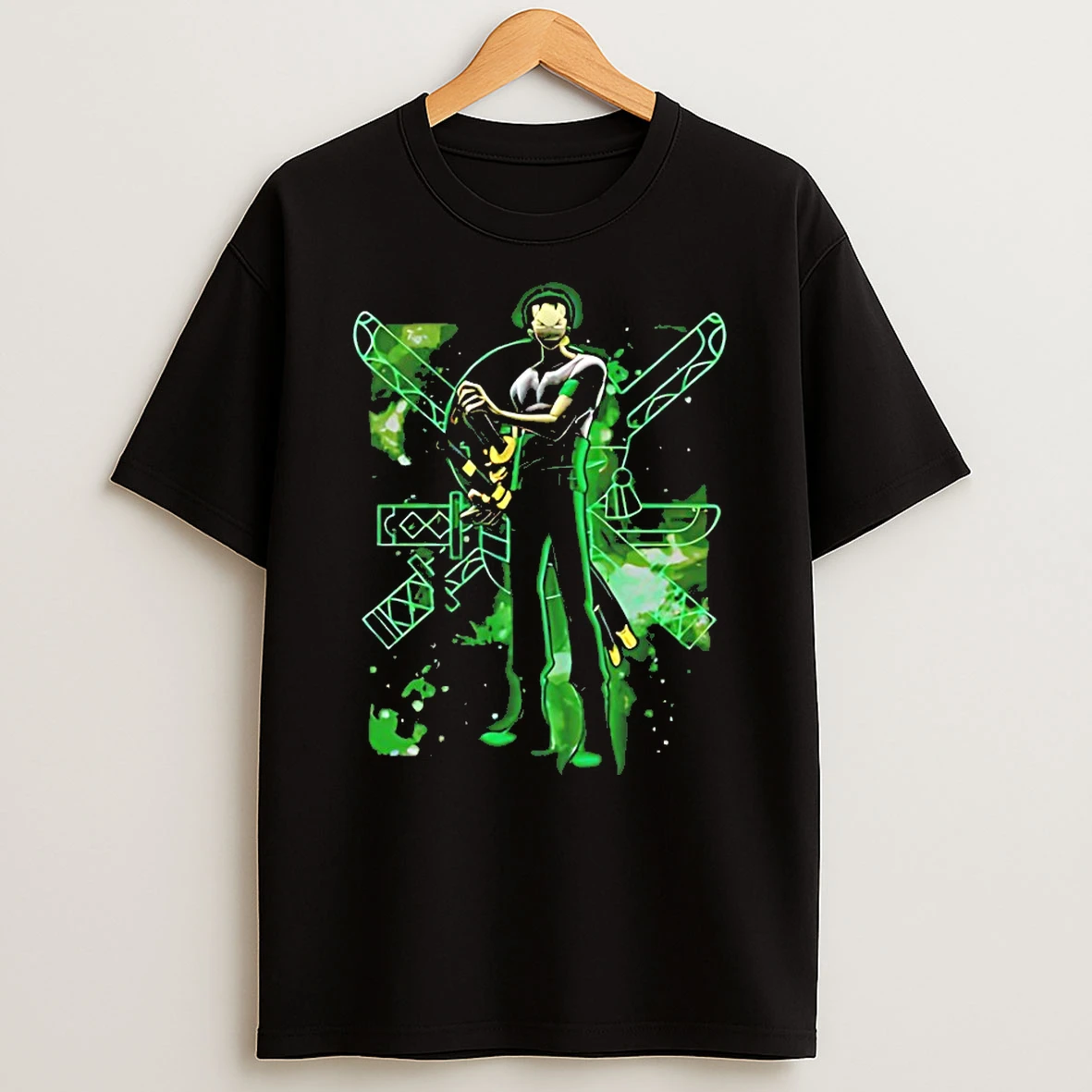 Roronoa Zoro One Piece Oni Blade Shadow Nebula Shirts