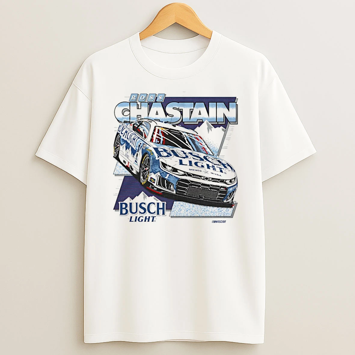 Ross Chastain Busch Light Nascar Shirts