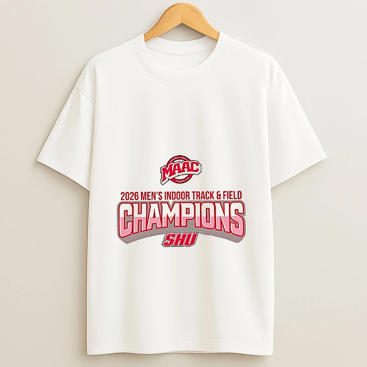 Shu 2026 Mens Indoor Track And Field Champions Woman Shirts