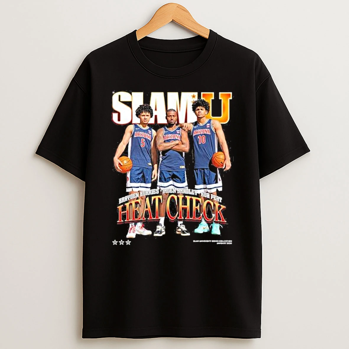Slam Arizona Mbb Heat Check Shirts