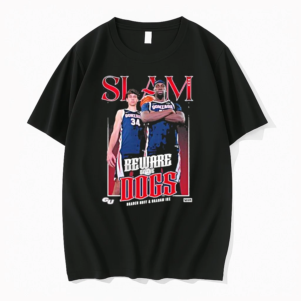 Slam Braden Huff And Graham Ike Gonzaga Bulldogs Shirts