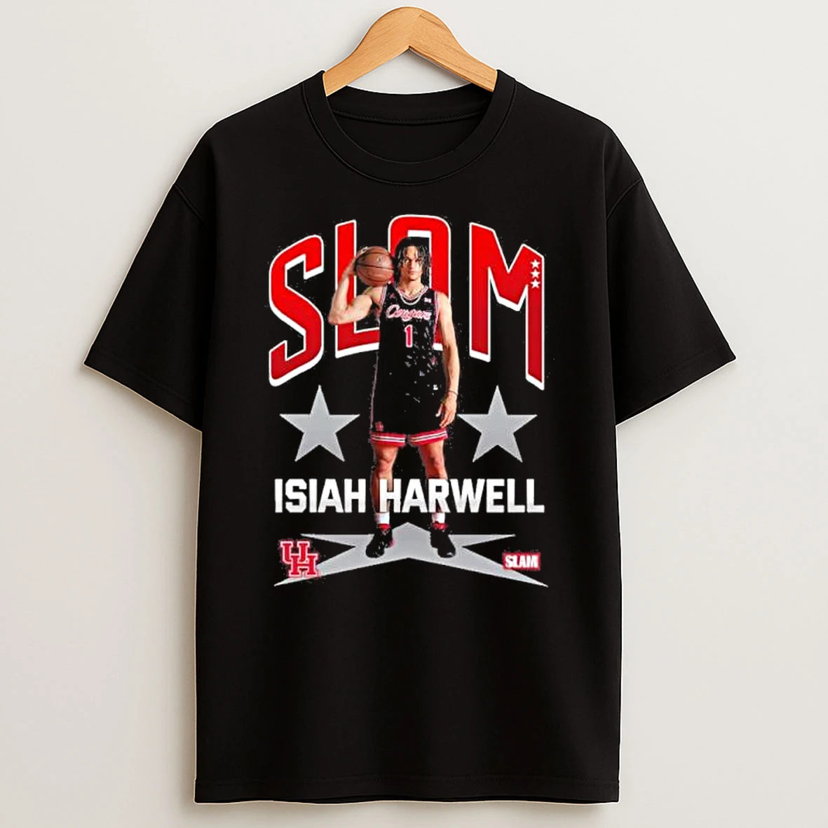 Slam Houston Mens Basketball Isiah Harwell Remix Shirts
