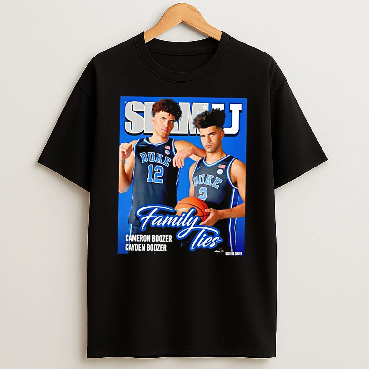 Slam U Duke 12 9 Cameron Cayden Boozer Family Ties Shirts