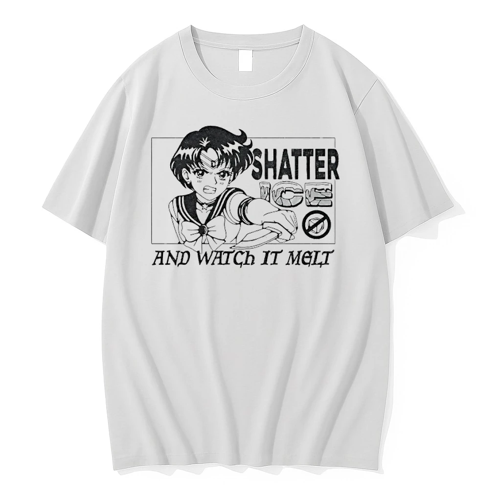 Sailor Mercury Shatter Ice And Watch It Mgli Shirts