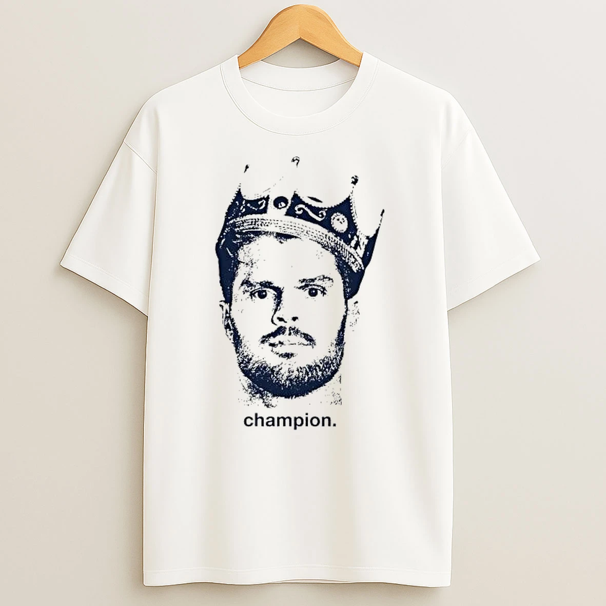 Sam Darnold Super Bowl Lx Champions Crown Shirts