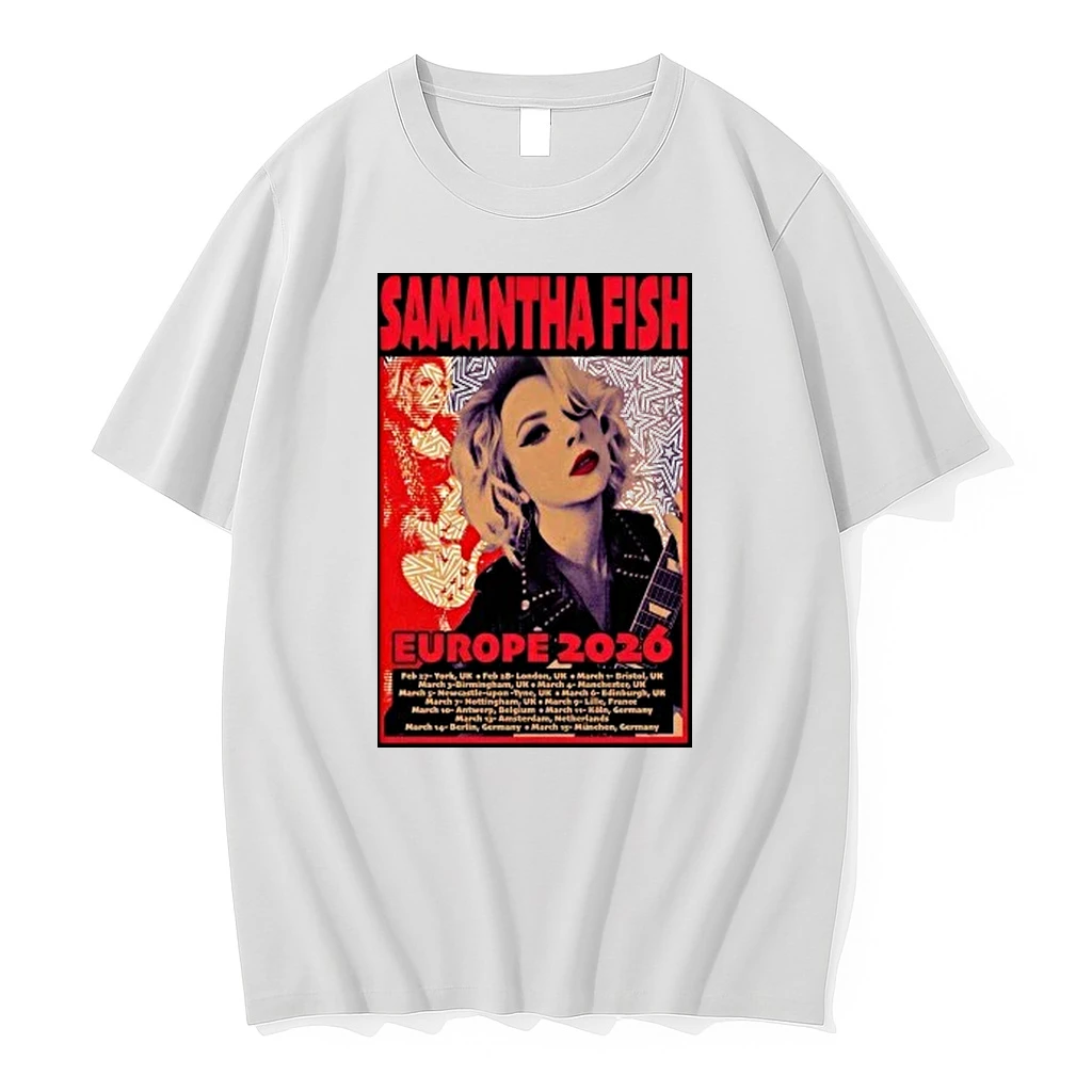 Samantha Fish Europe Tour 2026 Shirts