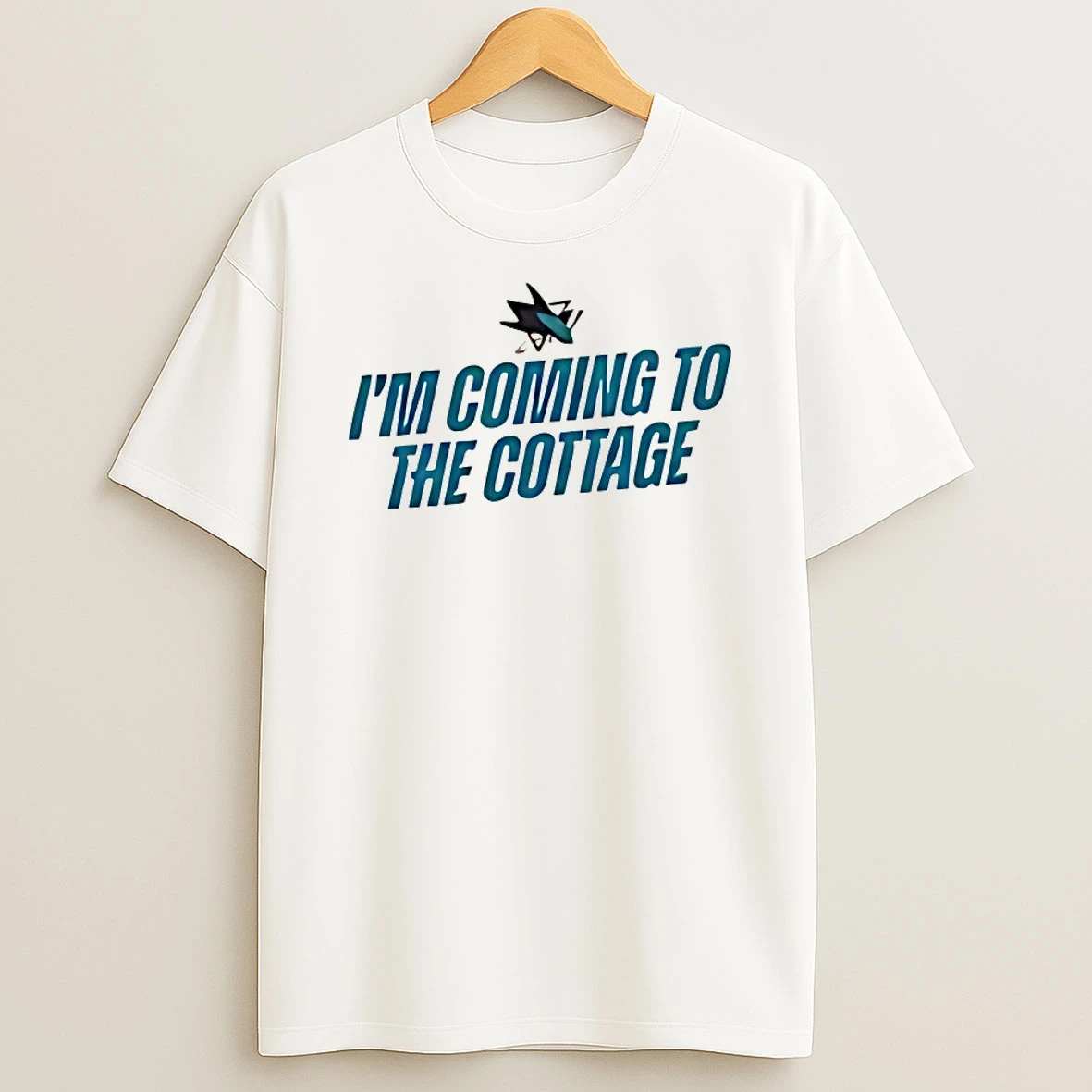 San Jose Sharks Im Coming To The Cottage Shirts