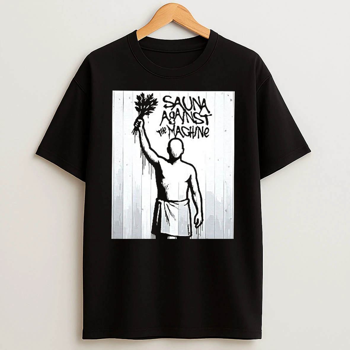 Sauna Against The Machine Woman Shirts