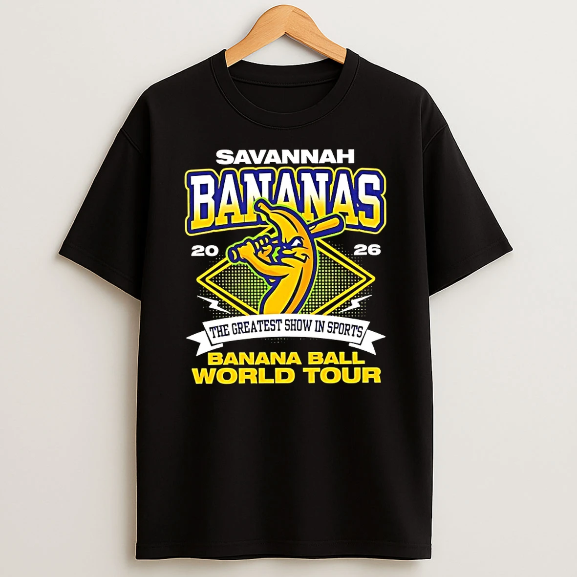 Savannah Bananas Banana Ball World Tour The Greatest Show In Sports Shirts