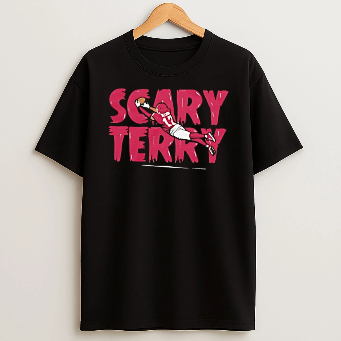 Scary Terry Mclaurin Washington Football Number 17 Catch Shirts