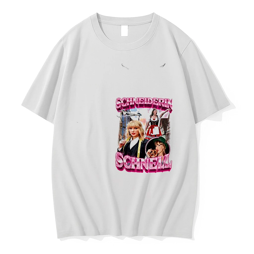 Schneiderin Schnell Taylor Graphic 90s Vintage Woman Shirts