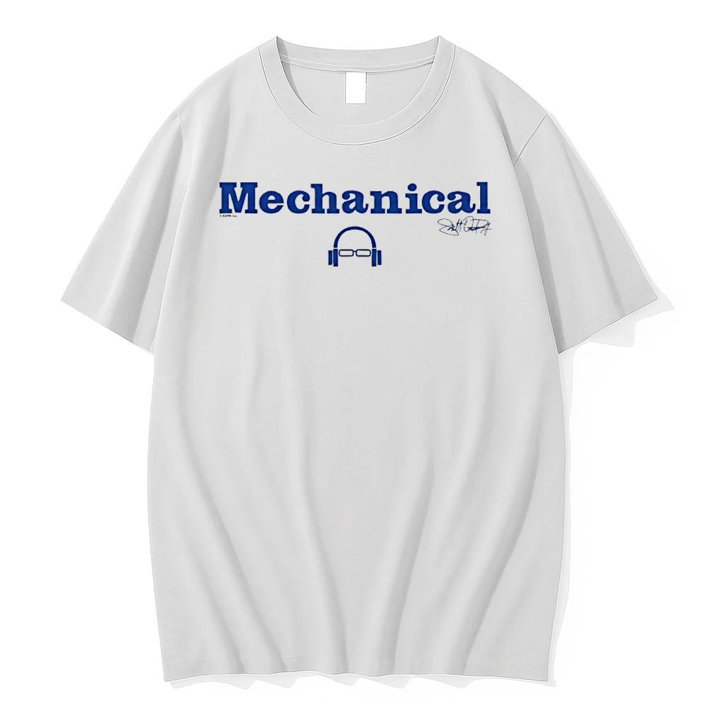 Scott Van Pelt Mechanical Glasses And Headphonee Signature Shirts