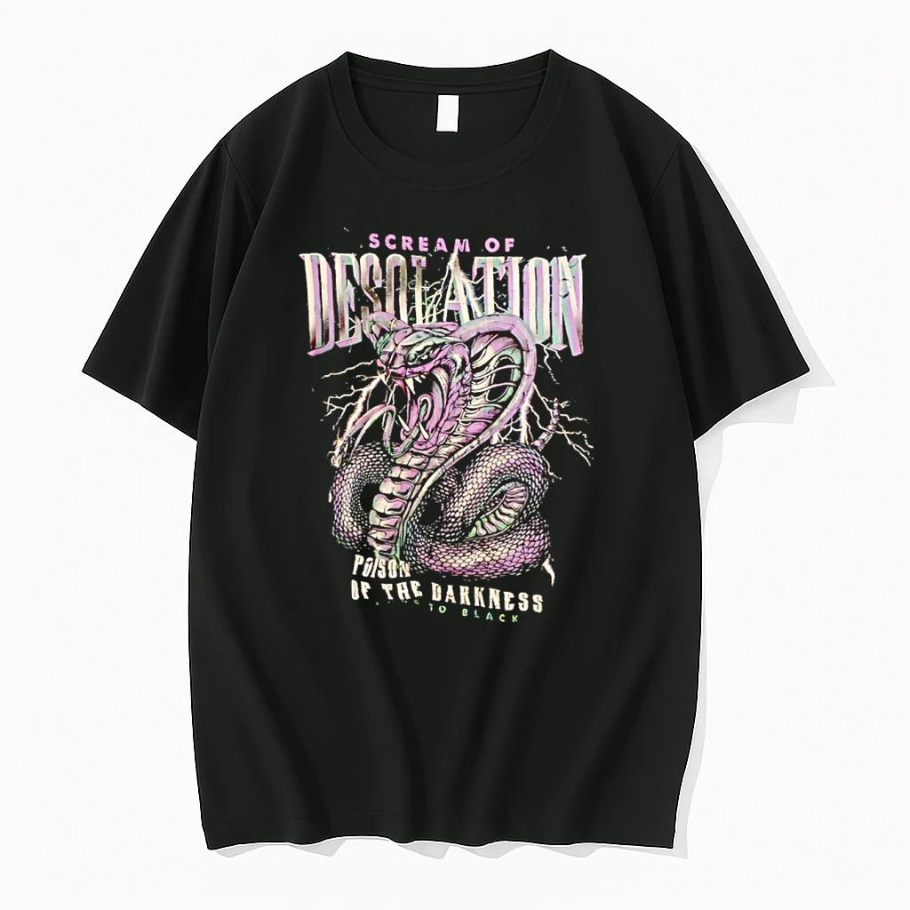 Scream Of Desolation Poison Of The Darkness Snake Shirts