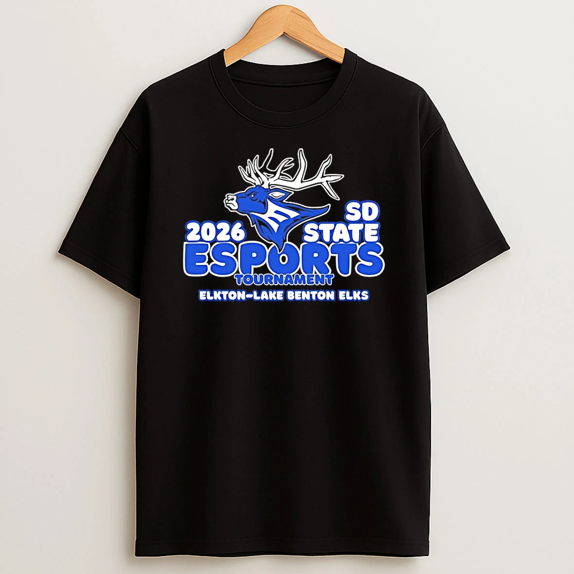 Sd State 2026 Esports Tournament Elkton Lake Benton Elks Shirts