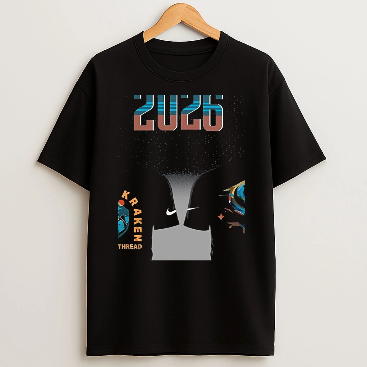 Seattle Kraken Black Hockey History Night 2026 Common Thread Shirts