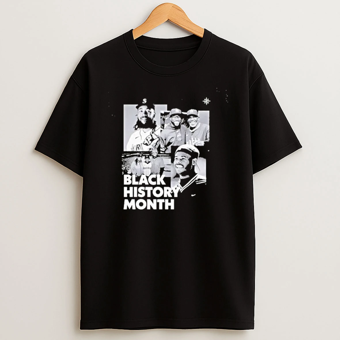 Seattle Mariners Ken Griffey Jr Black History Month Tour 2026 Shirts