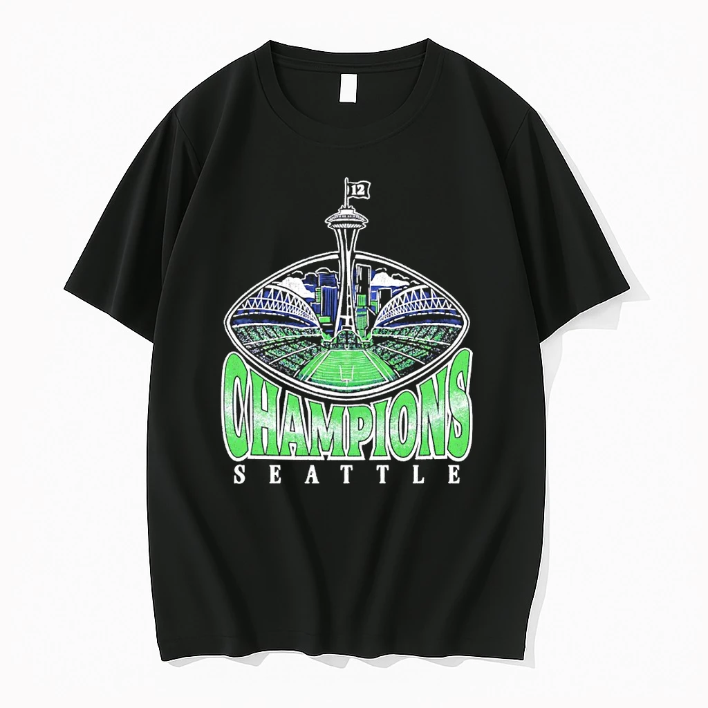 Seattle Seahawks 12 As One World Champions Stadium Shirts